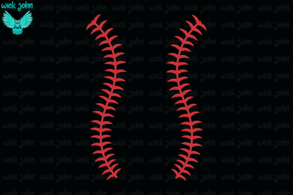 Baseball Stitches Curve