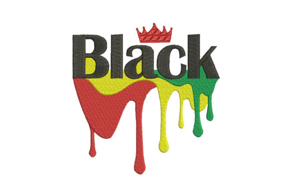 Black and Drip Embroidery Review for Boutique Apparel