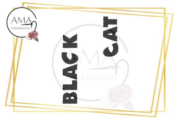 Black Cat Quote with Subtle Eyes