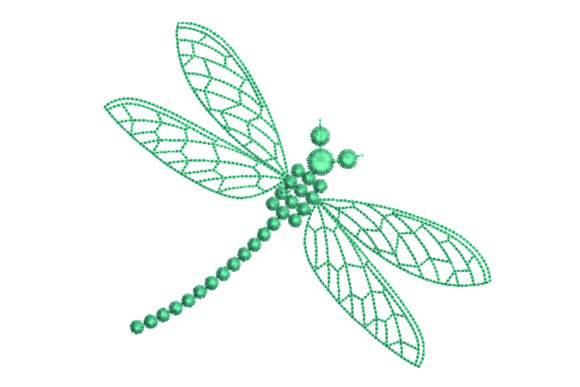 Dragonfly Vintage Style