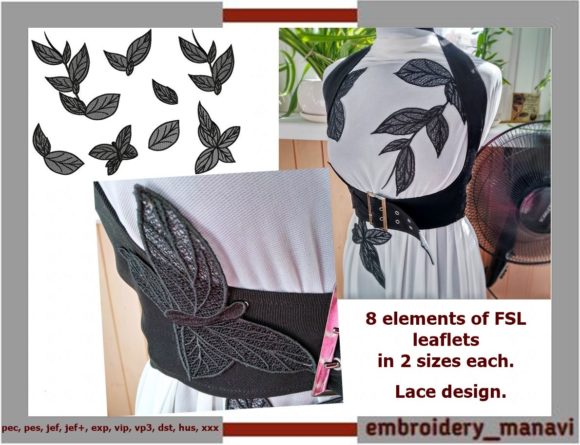 FSL Lace Leaves for Decorating Review