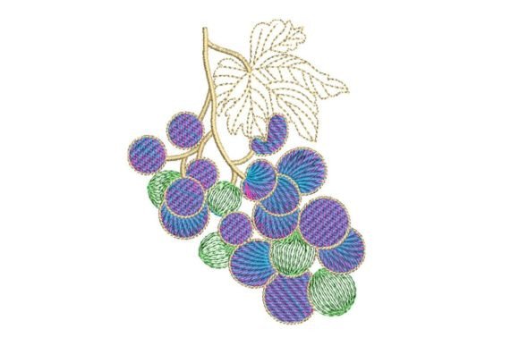 Grapes Style Motif