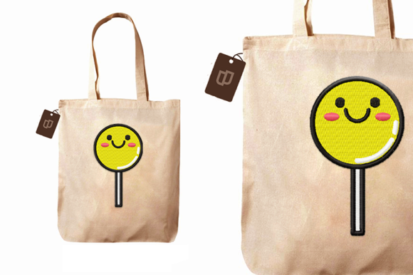 Stick Candy with a Cute Smile